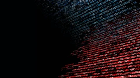 Binary and hexadecimal code Stock Footage 67897732