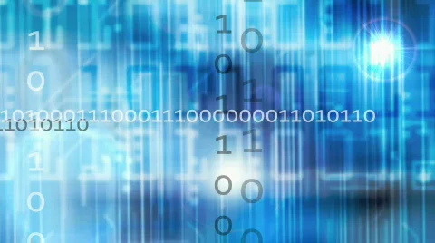 Binary background Video stock 682189