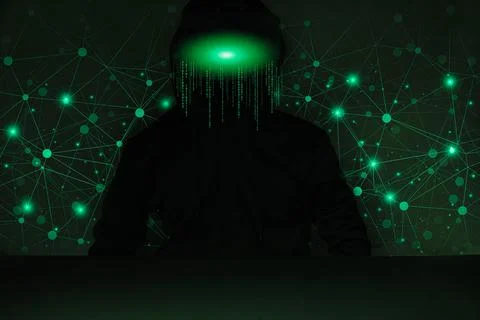 Binary background for hackathon and other digital events. Fallen zero numbers 库存照片