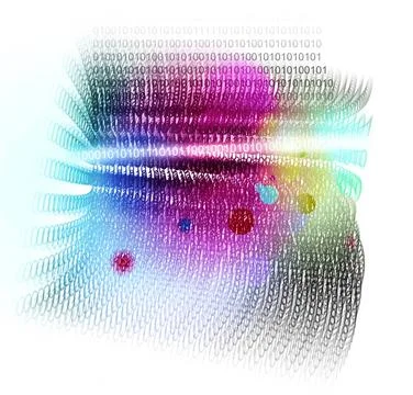 Binary background hintergrund-abstrakt-datenverkehr Copyright: xZoonar.com... Stock Photos