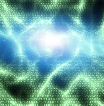 Binary background 스톡 일러스트