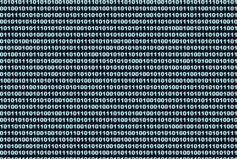 Binary background . Stock Illustration