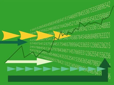 Binary background イラスト素材