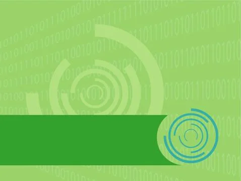 Binary background Stock Illustration