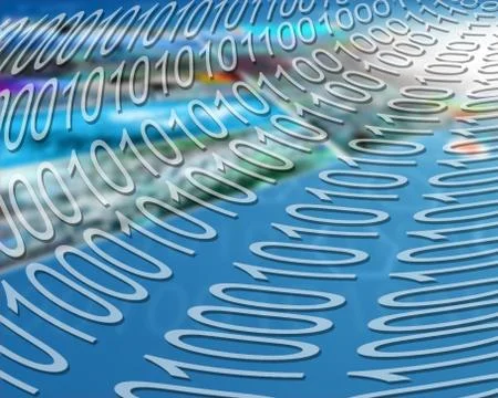 Binary background 스톡 일러스트