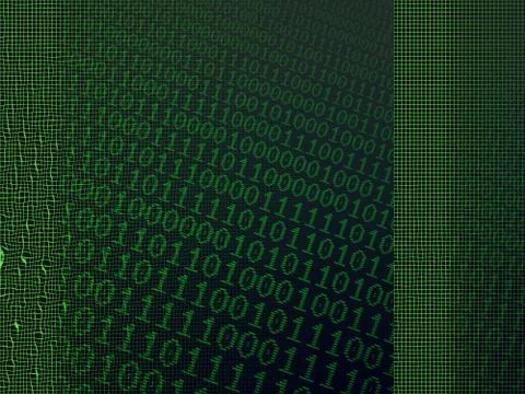 Binary background 스톡 일러스트