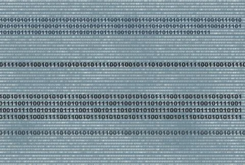 Binary Background . Illustrazione stock