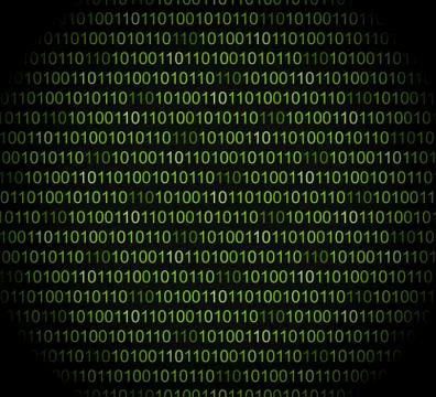 Binary background 스톡 일러스트