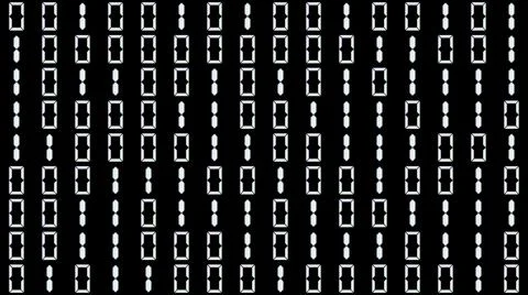 Binary background Stock Illustration