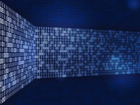 Binary background An image of a nice binary futuristic background Copyrigh... 写真素材