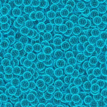 Binary bitcoin background 스톡 일러스트