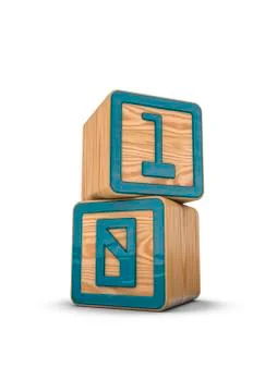 BInary blocks Stockillustratie