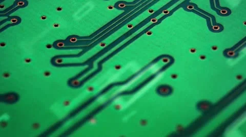 Binary circuit Video stock 12405817