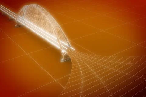 Binary City Stock Illustration