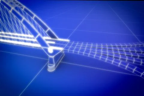 Binary City Stock Illustration