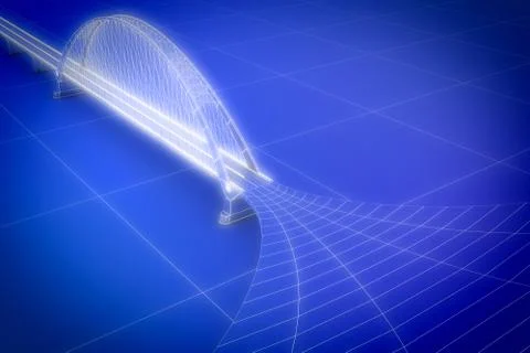 Binary City Stock Illustration