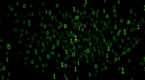 Binary Code 002 - Chemistry - 25 fps Stock Footage 22011491