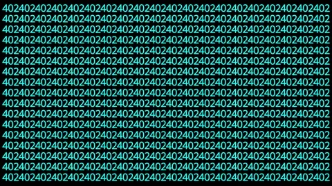 Binary code 1s (ones) and 0s (zeroes) wallpaper animated motion background Video stock 298928826