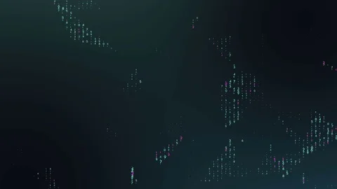 binary code abstract plexus background.s... | Stock Video | Pond5