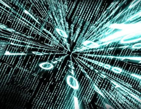 Binary code Abstract technology background with binary code Copyright: xZo... Stock Photos