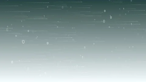 Binary code ai futuristic abstract dark fast moving binary computer data Stock Footage 295327684