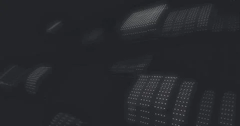 Binary code and data streams image over green and yellow gradient background 库存照片