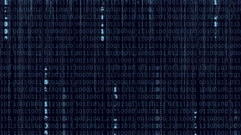 Binary Code Animation Background. | Stock Video | Pond5
