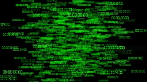 Binary Code Animation Background Stock Footage 88606751