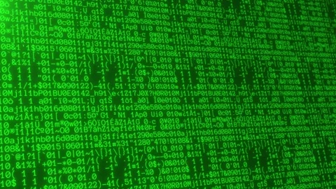 Binary Code Animation. Coding Background Animated Stock Footage 269339952