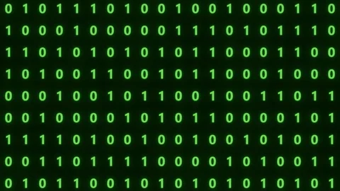Binary code animation. Stock Footage 255448018