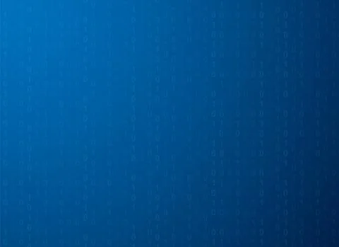 Binary code background. Abstract falling numbers vector illustration. Cyberspace Stock Illustration