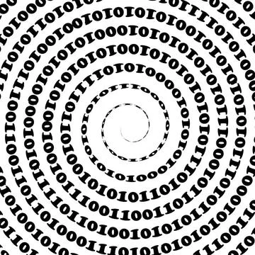 Binary Code Background Binary Code Background. Numbers Concept. Algorithm,... Stock Photos