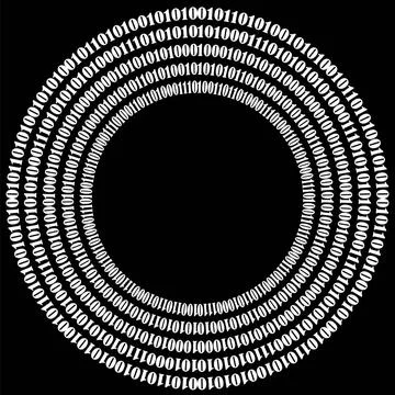 Binary Code Background Binary Code Background. Numbers Concept. Algorithm,... Stock Photos