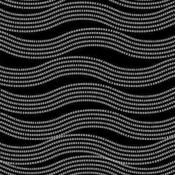 Binary Code Background. Binary Code Background. Numbers Concept. Algorithm... Stock Photos