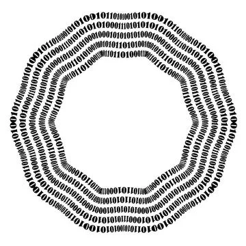 Binary Code Background Binary Code Background. Numbers Concept. Algorithm,... 스톡 사진