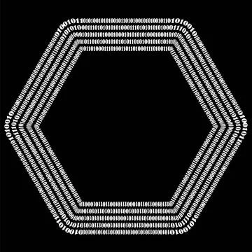 Binary Code Background Binary Code Background. Numbers Concept. Algorithm,... 스톡 사진