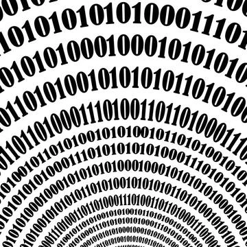 Binary Code Background Binary Code Background. Numbers Concept. Algorithm,... 스톡 사진