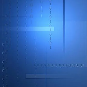 Binary code background Binary code background. 3D rendering Copyright: xZo... Foto stock