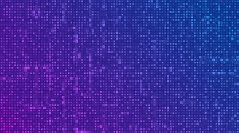 Binary code background. Digital binary data and streaming digital code backgr Stock Illustration