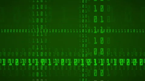 Binary Code Background Stock Footage 660770