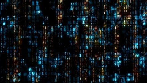 Binary Code background Stock Footage 74791530