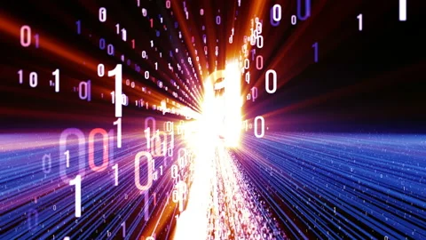 Binary code  background Stock Footage 90739258