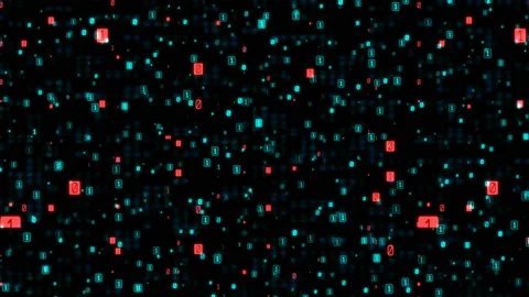 Binary code background Stock Footage 106013409