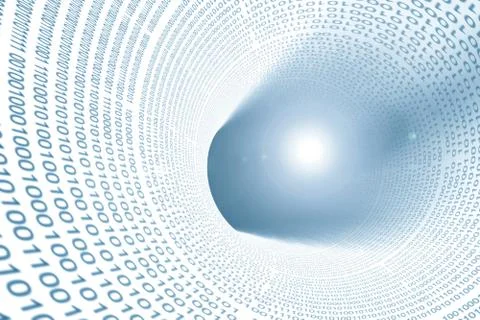 Binary code background イラスト素材