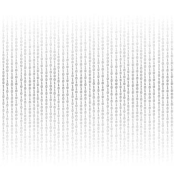Binary Code Background Stock Illustration