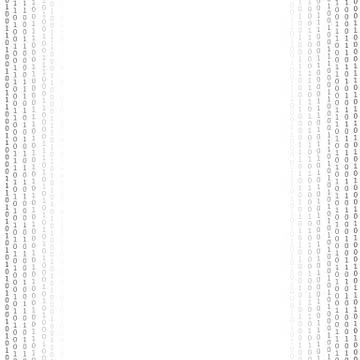 Binary Code Background Stock Illustration