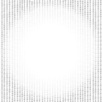 Binary Code Background Stock Illustration