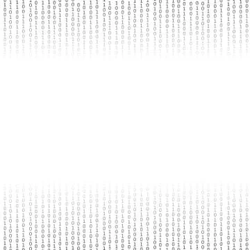 Binary Code Background Stock Illustration