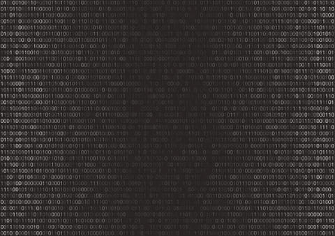 Binary Code Background 스톡 일러스트