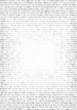 Binary Code Background Stock Illustration
